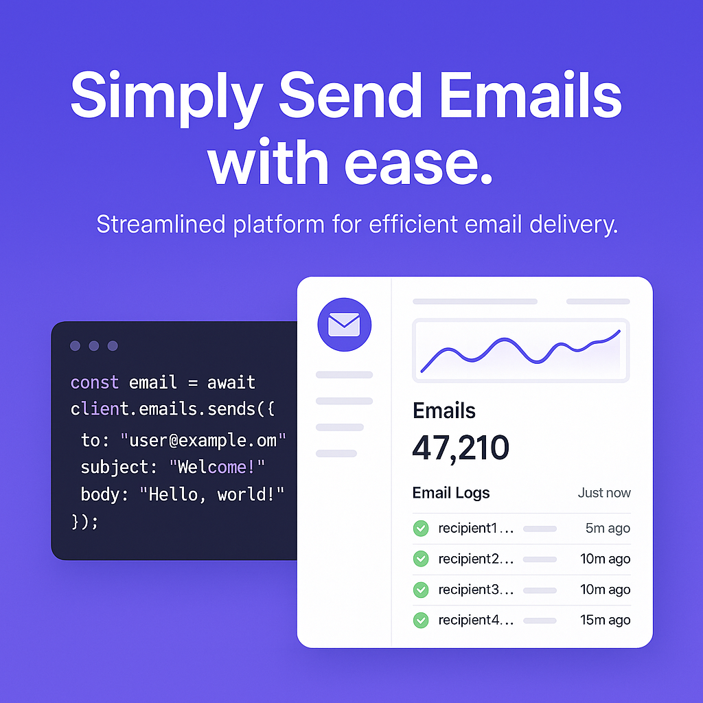 Simply Send email to your customers